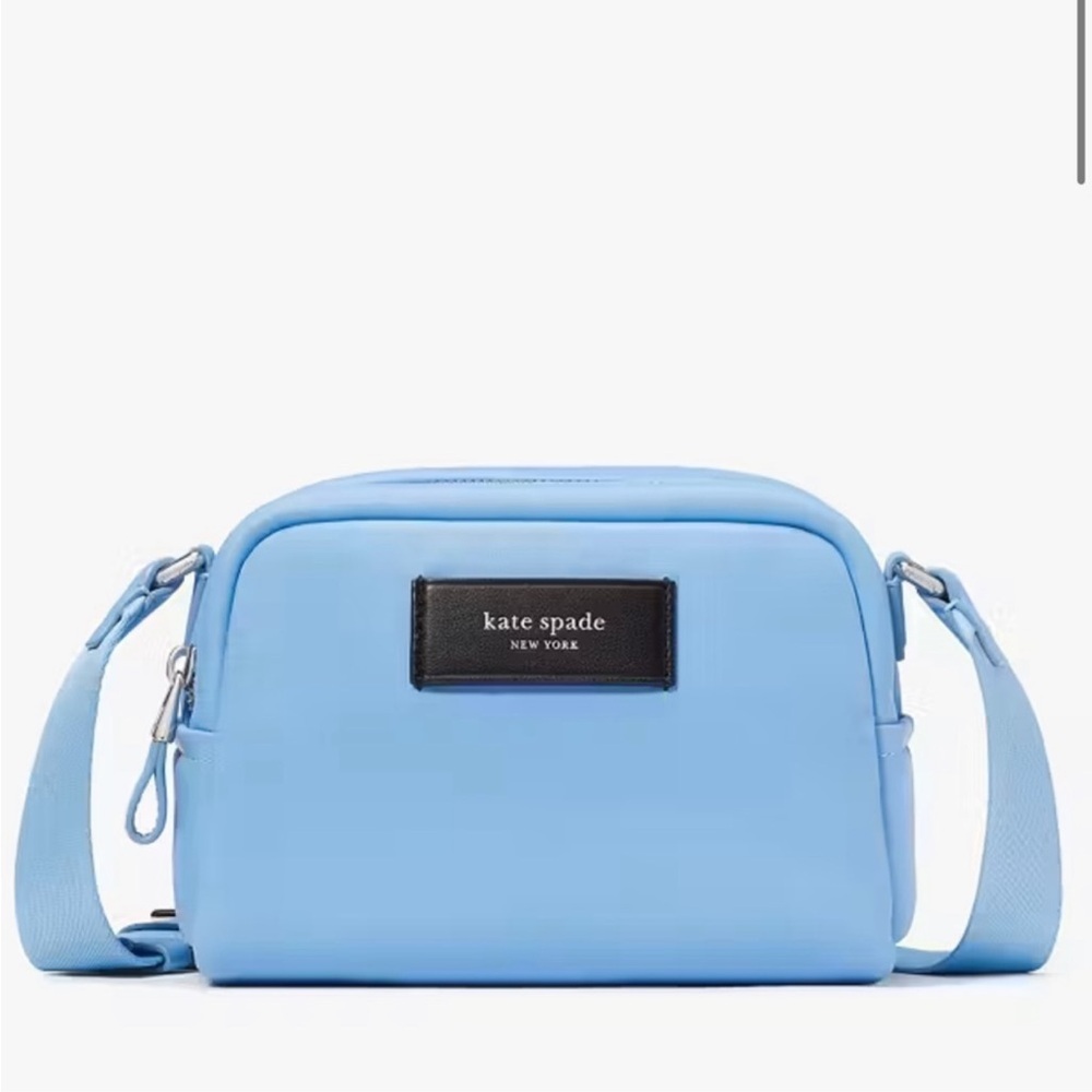 Kate Spade Blue Puffed Small Crossbody